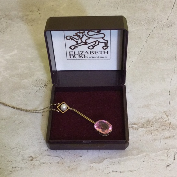 Elizabeth Duke of Bond Street Jewelry - FIRM NWOT Vintage Elizabeth Duke Bond St necklace